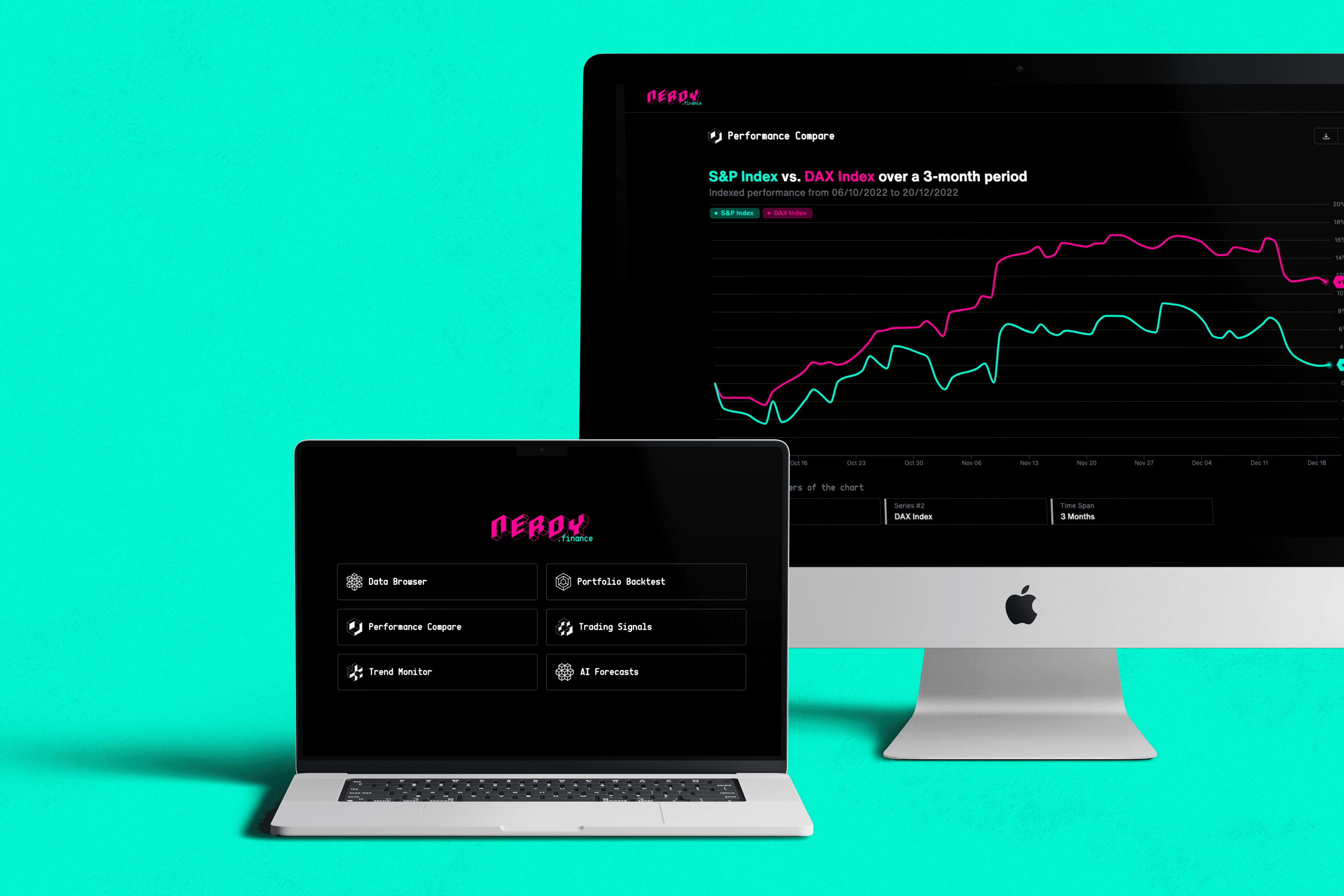 Nerdy Finance Overview Mockup